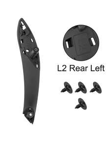 Car Inner Handle Door Panel Pull Trim Cover Black Front Rear Left/Right Interior Door Handles For BMW F30 F80 F31 F32 F34 F35