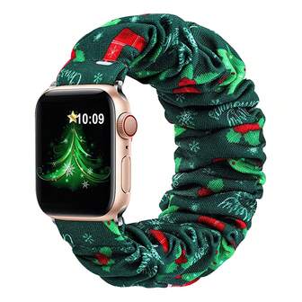 圣诞弹力发圈，适合 38/40/41/42/44/45/49 毫米