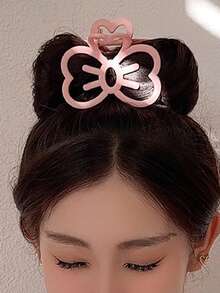 1 Stück einfache einfarbige Haarspange mit Schleife zum Aufstecken hinten am Kopf, süße Haarspange als dekoratives Accessoire, geeignet für den täglichen Gebrauch von Mädchen, als Geschenk, für Reisen, Geschenke für Frauen, Haarsachen, Strumpfhalter, Strumpfhalter für Frauen, Weihnachtsgeschenke, Geschenke, Weihnachtsstrumpfhalter, Geschenke für Frauen, Geschenk, Weihnachtsgeschenk, Strumpfhalter für Erwachsene, Strumpfhalter für Erwachsene, Haarsachen, Frauenzubehör, Strumpfhalter, Geschenk zur Volljährigkeit, Weihnachts-Haaraccessoires, Geschenkideen für Frauen, Beauty-Strumpfhalter, Weihnachtsgeschenke für Frauen