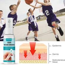 Vendaje líquido impermeable en aerosol para protección de heridas, película invisible, aerosol impermeable y transpirable para el cuidado.-Envío gratis|navidad|regalos navideños|regalitos navideños|skin care coreano|regalos para hombre|regalo para mujer|set de regalo - Celeste - Ver 8