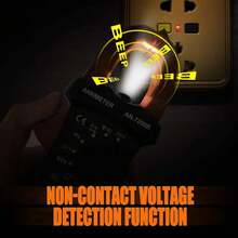 AI-7200B Digital Clamp Meter, TRMS 6000 Counts Multimeter NCV Tester For  Voltage Current Capacitance Temp Frequency Resist - AI-7200B - View 8