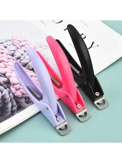 Coupe-ongles professionnel convenant aux ongles en acrylique et faux ongles - Coupe-ongles à lame droite, ongles parfumés sans odeur