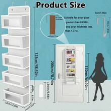 1 Pieza de Bolsa Colgante de Almacenamiento de Cinco Rejillas, Portátil y Plegable, Armario de Ropa de Almacenamiento, Bolsa de Almacenamiento Plegable, Diseño de Ventana Transparente Innovador, ¡talla grande Conveniente para Tomar las Cosas! Cada Compartimento Puede Almacenarse de Forma Independiente y No Interfiere Entre Sí.