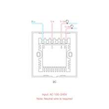 T0UK2C,SONOFF Smart Light Switch, WiFi Smart Touch Switch Smart Wall Light Switch Works With Alexa And, APP Remote Control, Neutral Wire Required, White, 2 Gang, APP Remote Control And Voice Control,Timing Fuction,Smart Scene,Security Guarantee,Smart Home Control,Smart Home, Intelligent Control. - White - View 9