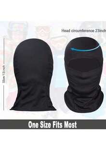 2pcs Men's Lightweight Balaclava Face Mask, Sun Protection Mask Suitable For Motorcycle, Skiing And Other Sports - Nhiều màu - Xem 8