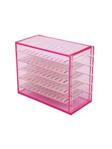 5-Layer Transparent Eyelash Storage Box, Small Eyelash Tray, Eyelash Collection Box - Multicolor - View 13