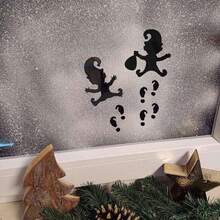 3 件圣诞装饰可爱 DIY 形状、木制工艺品、圣诞装饰品、家居装饰、图案绘画模板、完美礼物