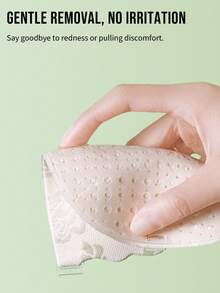 一片式蕾丝隐形聚拢文胸，透明肩带 - 无肩带自粘式提升文胸，可重复使用露背文胸，适合婚纱和晚礼服 - 彩色 - 查看 7