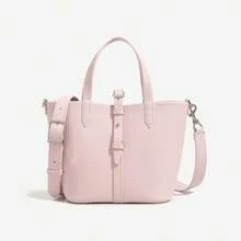 Katie lotus 2025新款荔枝纹野餐篮水桶包女士手提包七夕节礼物 - 彩色 - 查看 14