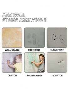 墙面修补膏，白色家用墙面翻新裂缝涂鸦防水防霉填充膏 - 彩色 - 查看 5