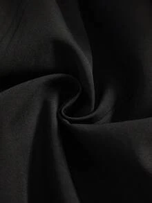 Váy thu mới cho bé gái, cổ đính ngọc trai, tay bồng, viền lưới, váy thời trang, thích hợp mặc hàng ngày, dự tiệc và biểu diễn - màu đen - Xem 9