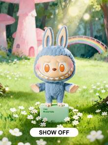 Pop Mart 100% 正品 Pop Mart Labubu THE MONSTERS 懒人瑜伽系列公仔密封盒（1 个盲盒） - 彩色 - 查看 8