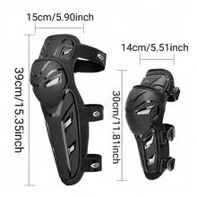 摩托车护膝护肘四件套 摩托车护膝护肘 骑行防护 护膝护肘 摩托车防摔透气骑行装备 摩托车防护装备 防摔摩托车配件 骑行必备 男女骑手礼物