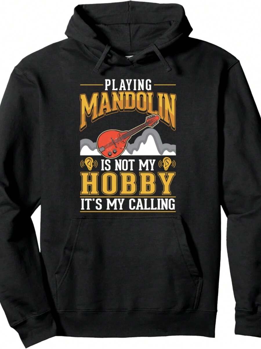 Mandolin Hobby Mandolinist Mandoline Pullover Hoodie - 款式5 - 查看 1