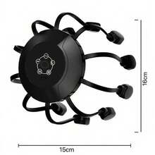 Intelligent Electric Octopus Head Massager Soul Extraction,Scalp Massage And Relaxation Tool,Eight Claw Massager USB Charging Electric Head Massager - Black - View 9