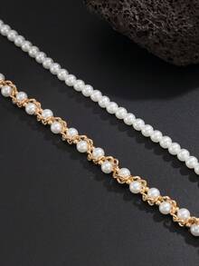 1pc New Vintage Design Fashion Men's Jeans Chain, Punk Hip Hop Waist Chain, Double Chain Design Stylish & Practical, Detachable For Various Pants