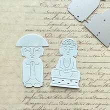 1PC Japanese Style Maneki-Neko Metal Cutting Dies, New Arrival Die Cuts, Embossing Stencils For DIY Crafting Scrapbooking Supplies, Template Mould, Photo Album Decorative Paper Die Cuts For Card Making, DIY Craft Decoration