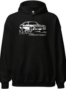 Aggress Tead 1969 Nova Hoodie S Car Enthusiast Sweatshirt - 款式1 - 查看 1