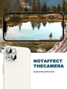 1 件钻石一体式镜头保护膜，镜头钢化玻璃 [防刮]，银色，钻石金属保护环，兼容 11/12/13/14 Pro Max/15 Pro Max/16 Pro Max/17/17 Plus/17 Pro/17 Pro Max 系列 - 銀色 - 查看 6