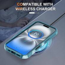 Case 17 Phone Cover With Screen Protector, Grade Heavy Duty Shockproof PhoneCase With Wrist Lanyard Strap, 2025 Mint Green - IPhone 17 + Mint Green - View 8