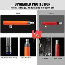 Porta Power Kit de 10 toneladas, ariete hidráulico con bomba, gato para automóvil con manguera de aceite de 4,6 pies/1,4 m, herramienta de reparación de marco doblado con estuche de almacenamiento para automoción, garaje, equipo pesado, mecánico (22046 LBS) - 10 toneladas - Ver 3
