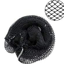 Authentic African Exfoliating Net Bath Sponge (Black) - màu đen - Xem 8