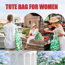 12 Pack Reusable Grocery Bag, Foldable Shopping Bag, Large Capacity Gift Tote Bag, Storage Bag For Groceries - Multicolor - View 6