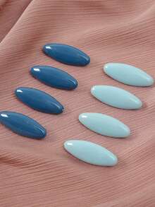 3pcs/Set Women's Fashion Colorful Scarf Hijab Pins, Dopamine Color Non-Slip Pins Suitable For Hijab, Clothing,Beach,Holiday - Multicolor - View 11