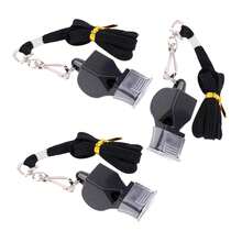 1-3pcs ABS Plastic 124dB Loud Whistle, High Frequency Emergency Survival Whistle, Suitable For Basketball, Football, Volleyball Referee, Bright Color Options, Lightweight Durable Plastic Whistle, High Volume Emergency Whistle, Suitable For Referees And Coaches Year-Round