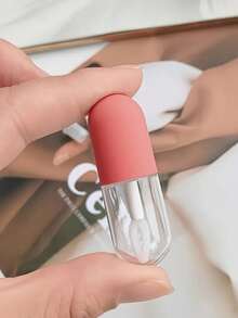 1 / 3 Pieces Set Mini Capsule Foundation And Liquid Dispenser With Brush, Leak-Proof Travel Essentials Lipstick And Perfume Dispenser - Multicolor - View 2