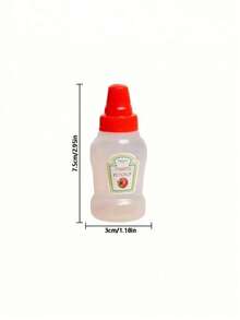 Mini Sauce Flasche Plastik Quetschflasche Japanischer Stil Quetsch Sauce Flasche Tragbare Spenderflasche Sojasauce Flasche