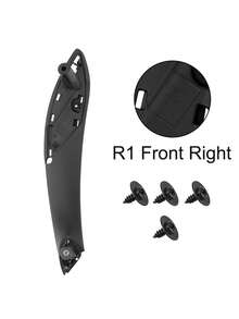 Car Inner Handle Door Panel Pull Trim Cover Black Front Rear Left/Right Interior Door Handles For BMW F30 F80 F31 F32 F34 F35