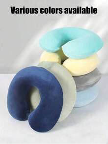 Almohada lumbar inflable para viajes en avión, almohada de soporte lumbar para automóvil, almohada de aire portátil de soporte para la espalda, almohadas de viaje - Multicolor - Ver 11
