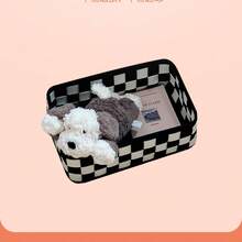 1 Stück/2 Stück/3 Stück Filz Aufbewahrungsboxen, koreanisches Design, beliebter Aufbewahrungsorganizer, geeignet für dSchulanfangule, Heimdekoration, große Kapazität für Kleidung, Spielsachen, Bücher, zufälliger Stil Lieferung