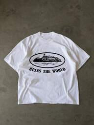 Camiseta estampada de estilo hip-hop de moda para hombre