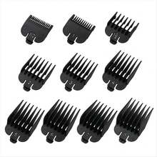 10PCS Clipper Guards Set For Most Clippers And FX870 Clipper Guides Replacement - 1/16inch To 1inch - Multicolor - View 1