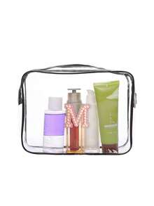 Bộ 5 món - 1 túi đựng đồ trang điểm, túi đựng đồ vệ sinh cá nhân, túi đựng đồ, túi đựng mỹ phẩm, túi xách tay, túi du lịch & sử dụng tại nhà nhẹ, đồ dùng thiết yếu khi đi du lịch, túi đựng đồ trang sức, túi đựng son bóng, túi đựng sơn móng tay, túi đựng đồ trang điểm, băng đô và dây đeo cổ tay - Nhiều màu - Xem 61