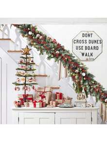 1pc 6.23ft/75inch Home Decor Artificial Christmas Decoration Pine Vines, Christmas Room Decoration Artificial Pine Cone Vines, Can Be Made Into Christmas Wreath, UV Protection Hanging Artificial Pine Wreath Vines, Christmas Home Decor, Winter Green Garland Holiday Season Mantel Table Runner Centerpiece