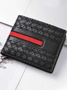 GXEA New Men's Ultra-Thin Multi Slot Three Fold Leather Wallet Card Bag, Fashionable And Simple Coin Wallet, Outdoor Travel Portable Wallet - Multicolor - View 9