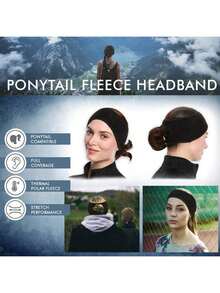 1 Piece Outdoor Sports Sweat-Absorbing Warm Headband, Cold Weather Ear Warming Headband, Suitable For Autumn And Winter, Unisex