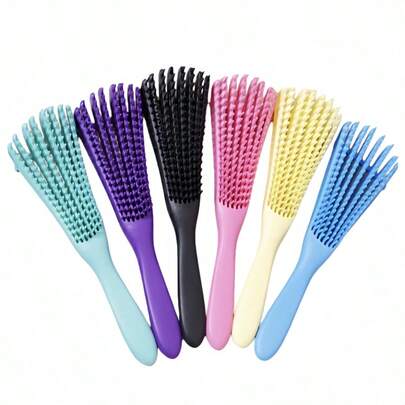 Head Massage Brush, Curling Hair Remover For Frizz, Brush For Preventing Static Electricity On Wet Hair, Curling Hair Comb. Hair Salon Beauty Tools.