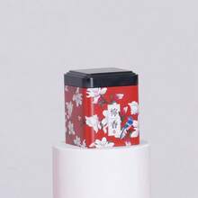 Hộp đựng trà kín, hộp đựng đồ nhà bếp, lọ thiếc, hộp thiếc hình vuông, hộp đựng kẹo bằng sắt, hộp đựng trà cổ điển - Nhiều màu - Xem 12