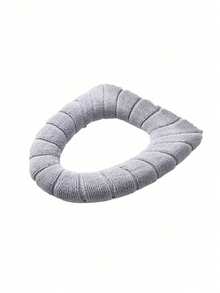 1pc Universal Thickened Toilet Seat Cover, Bathroom Toilet Seat Cushion, Bathroom Decor, Autumn Decoration
