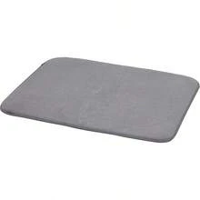 1011484149 UDRY Rack And Microfiber Dish Drying Mat Charcoal Kitchen 24 X 18 X 10.8