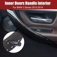 Car Inner Handle Door Panel Pull Trim Cover Black Front Rear Left/Right Interior Door Handles For BMW F30 F80 F31 F32 F34 F35
