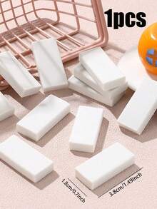 1pc Portable Suede Shoe Cleaner, No Water Needed, Easy To Carry, Suitable For Cleaning Velvet, Leather, Sneakers And White Shoes, Dry Cleaning Stain Remover, Travel-Friendly Shoe Care Eraser, Non-Abrasive Material, Great For Sneakerheads