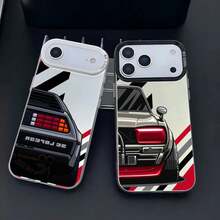 Funda de teléfono de coche JDM modificada de dibujos animados para Oppo Reno14 Reno13 Reno12 Reno11 Reno10 Reno8 7 6 Z F T Pro Plus 4G 5G, cubierta trasera mate, compatible con funda de  17, funda de  17 Pro, funda de  17 Pro Max - CYB-313CY2592306A1 - Ver 5