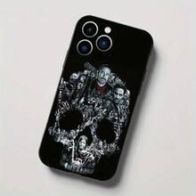 Esta funda de The Walking Dead, diseñada específicamente para , presenta un exterior de TPU negro que es de estilo caricaturesco, resistente a los golpes y excepcionalmente duradera. Es compatible con los modelos de  11 a 16 Pro Max. - Mezcla de colores - Ver 6
