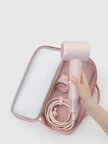 Bolsa de Armazenamento para Secador de Cabelo, Bolsa Organizadora de Acessórios para Secador de Cabelo, Chapinha, Modelador de Cachos, Organizador de Cosméticos e Artigos de Toalete, Presentes para Mulheres, Presentes de Natal, Ideias de Presentes para Mulheres