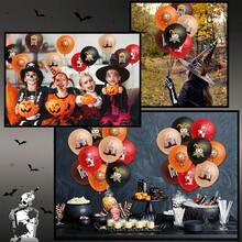 Halloween BalloonsHalloween Evil Circus Balloons 50PCS Halloween Ghost Bat Balloon For Carnival Clown Balloon Set Decoration For Baby Shower Happy Halloween Circus Party Decoration Birthday Party Supplies - ĐỏĐenTrắng - Xem 5